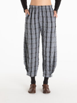 Side Pleat Lantern Pant