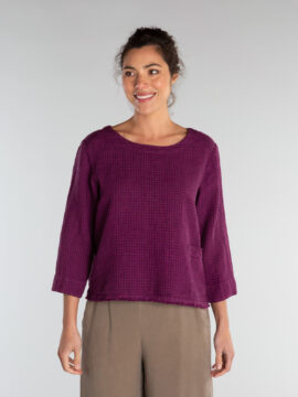 Pocket 3/4 Slv Shell