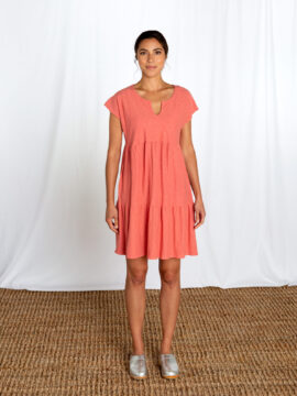 S/S Tiered Dress