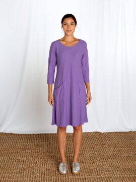 Scoop Neck Pkt Dress