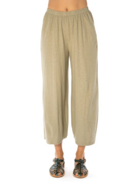 Cropped Pant w/ Darts