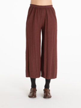Cropped Pant w/ Darts