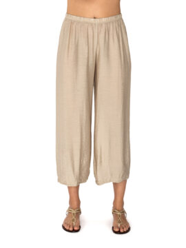 Cropped Pant w/ Darts