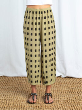 Cropped Pant w/Darts