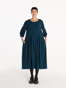 3/4 Slv Bubble Dress